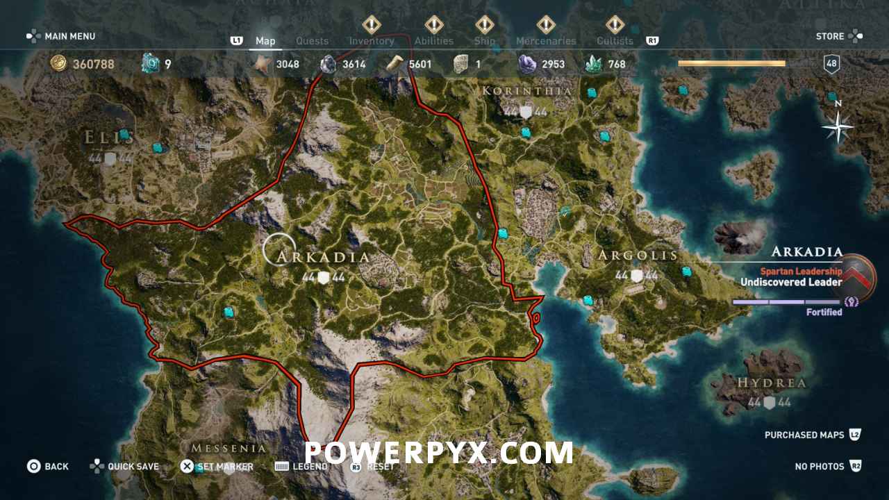Arkadia Armored Bird Assassin s Creed Odyssey Blind King Persia All 