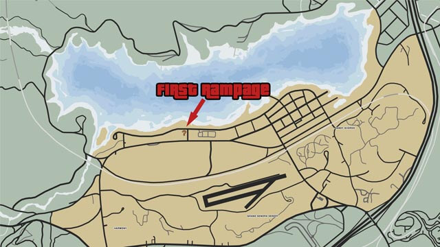 Grand Theft Auto 3 Rampages Map