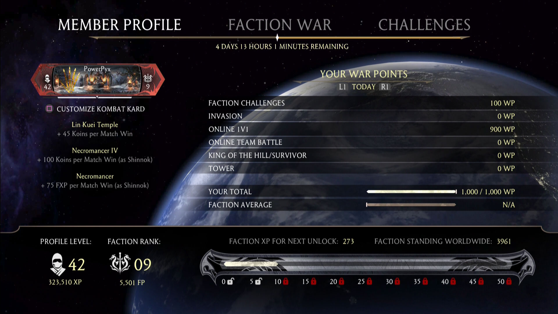 Mortal Kombat 1 trophy guide, Full list of trophies & achievements