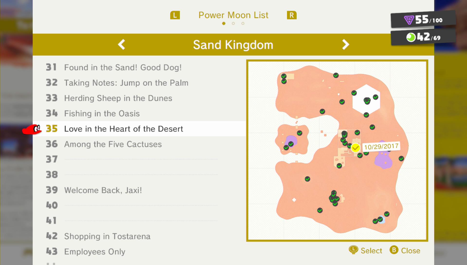 Super Mario - The sand kingdom, Tostarena, is a strange