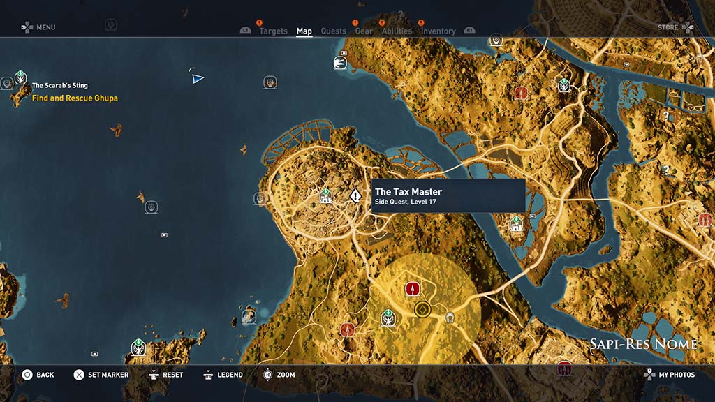 Assassin's Creed: Origins Guide & Walkthrough - Luxor (Location)