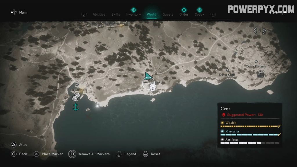 All Assassin's Creed Valhalla Cent Wealth, Mysteries, and Artifacts  locations map - Polygon