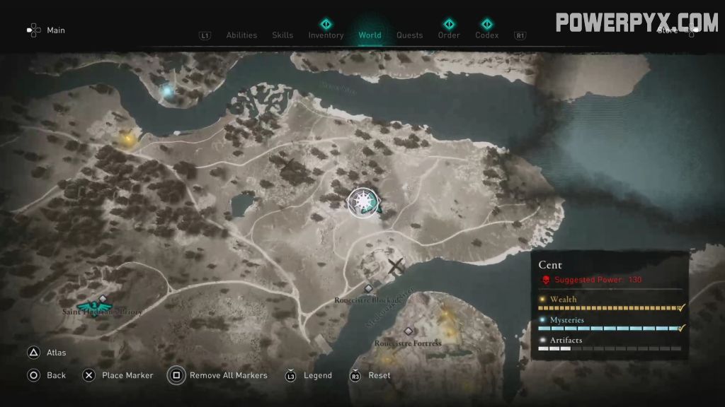 All Assassin's Creed Valhalla Cent Wealth, Mysteries, and Artifacts  locations map - Polygon