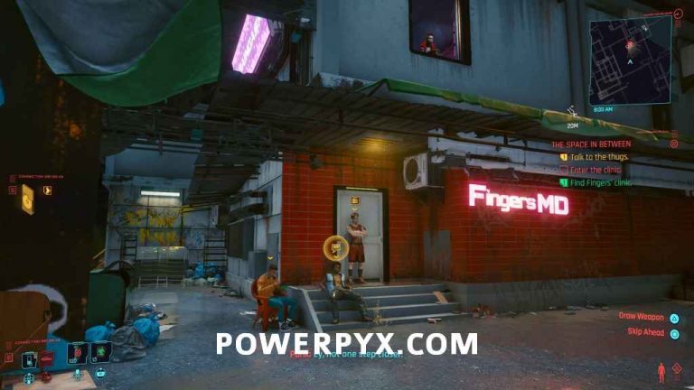 Cyberpunk 2077 The Space In Between Walkthrough