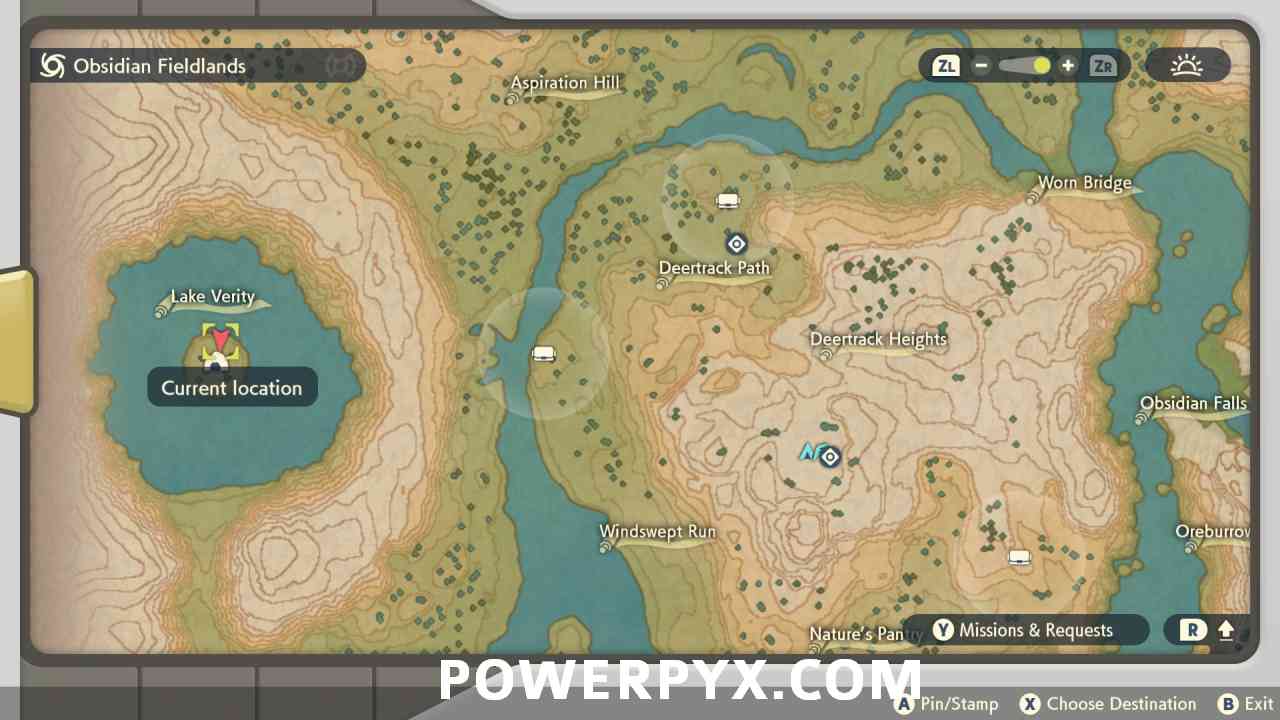 Unown locations in Pokémon Legends: Arceus