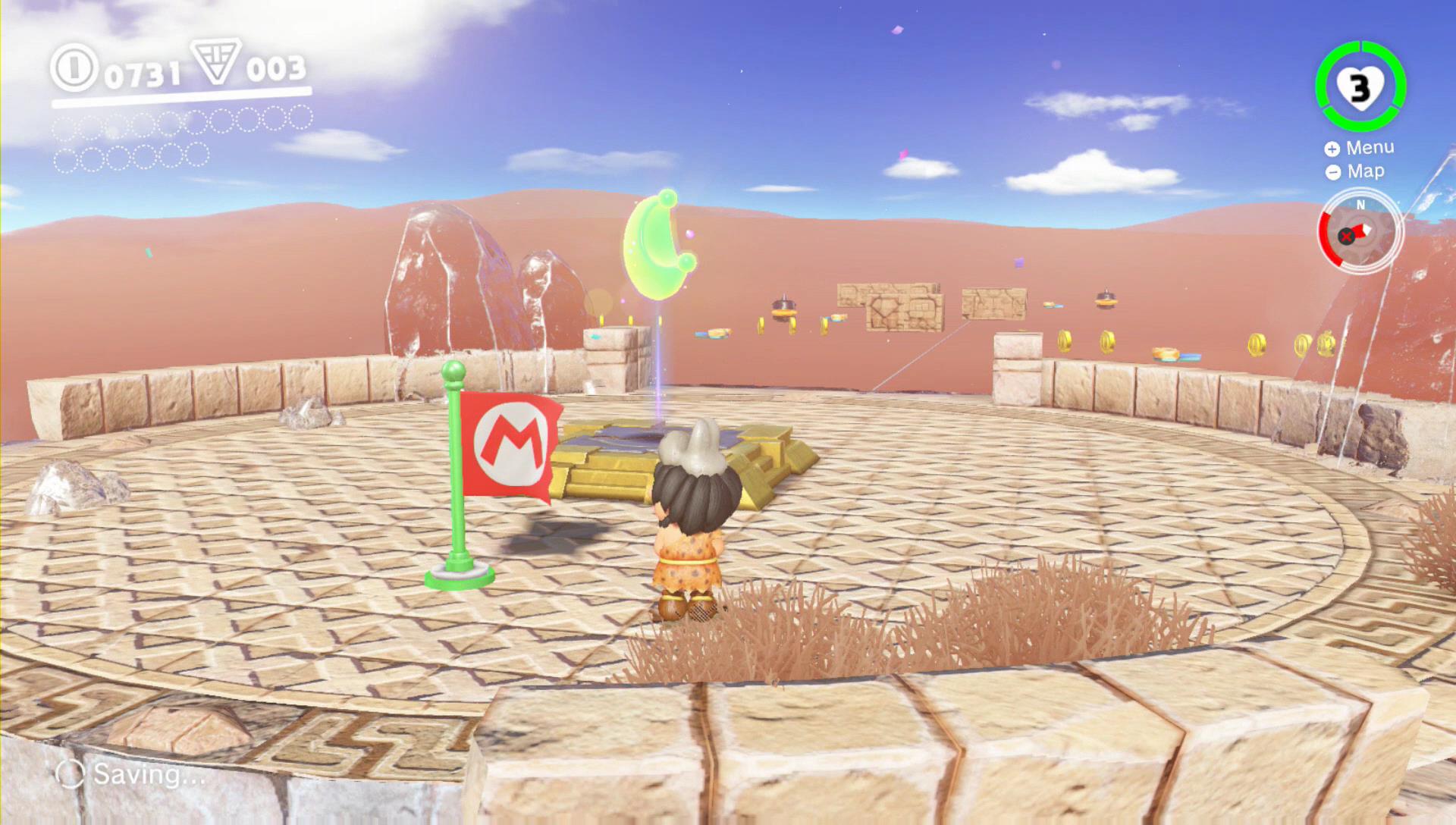 Super Mario Odyssey Power Moon Locations - Sand Kingdom 1-30