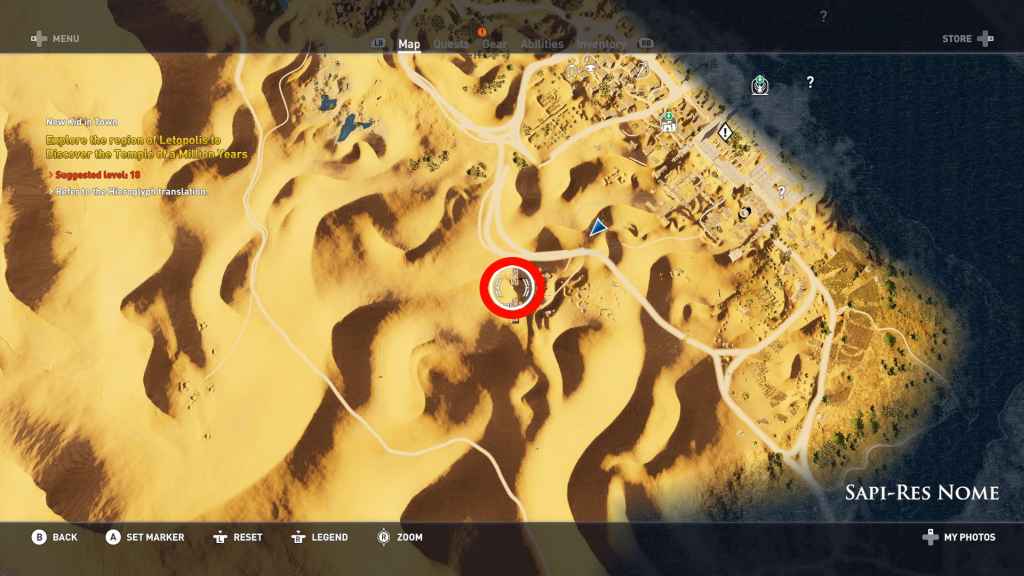 Guide for Assassin's Creed Origins - Papyrus Puzzles