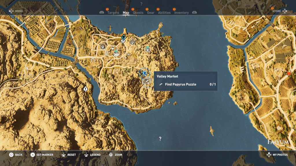 Assassin's Creed Origins Puzzle Solutions & Locations