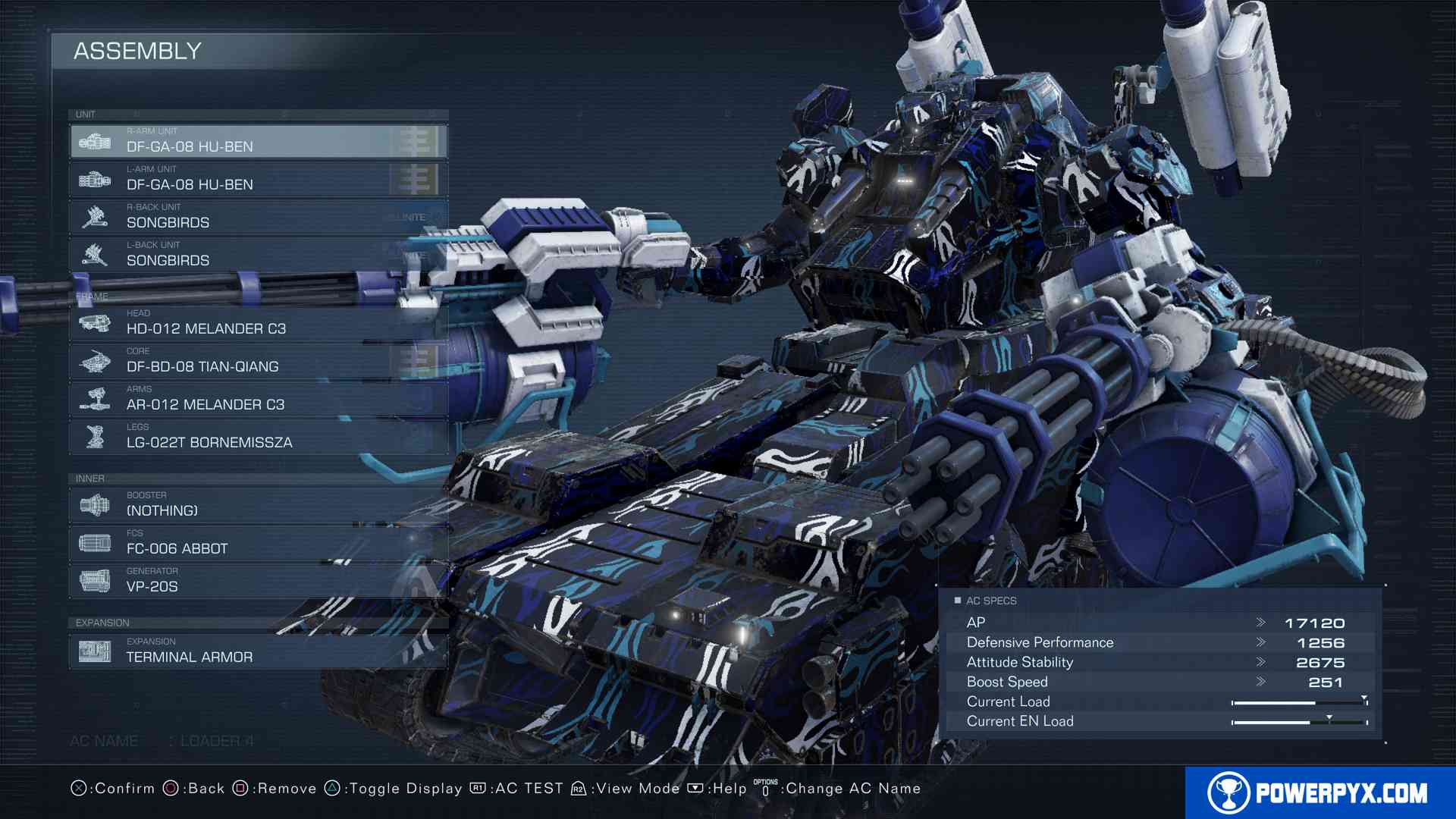 Armored Core 6 mechs have enormous parts