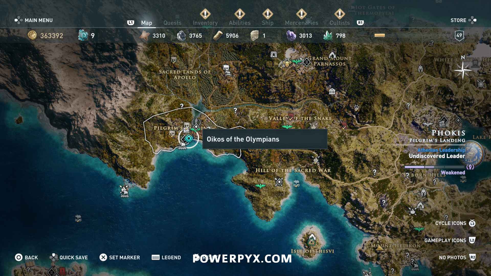 Assassin's Creed Odyssey Orichalcum locations and sources