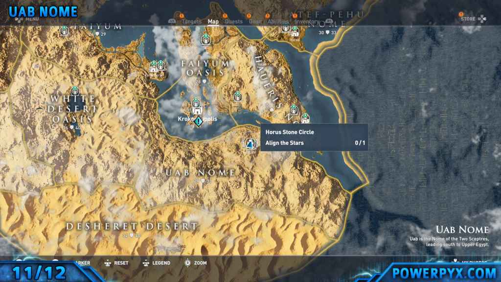 Sportsmand Skov gennembore Assassin's Creed Origins All Stone Circle Locations (Bayek's Promise Side  Quest Guide)