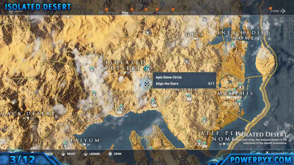 12 Stone Circle Locations in Assassin's Creed Origins - KeenGamer