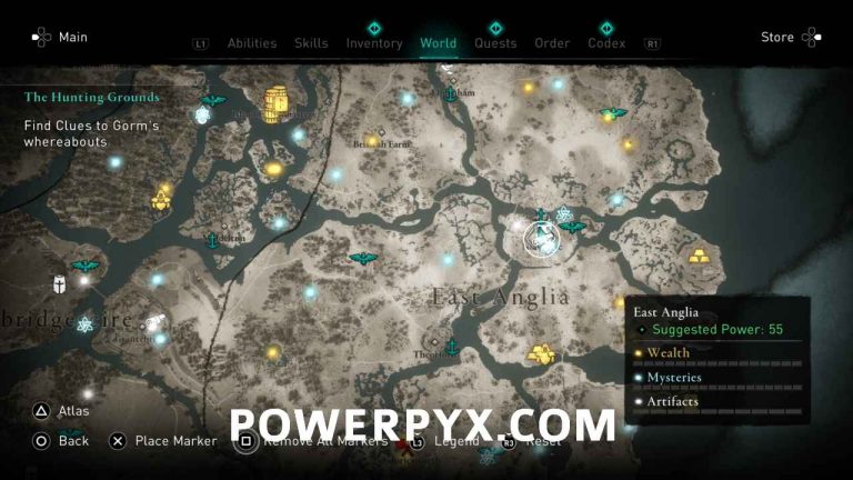 Assassins Creed Valhalla East Engla Rüstung Assassin's Creed Valhalla East Anglia Artifact Locations