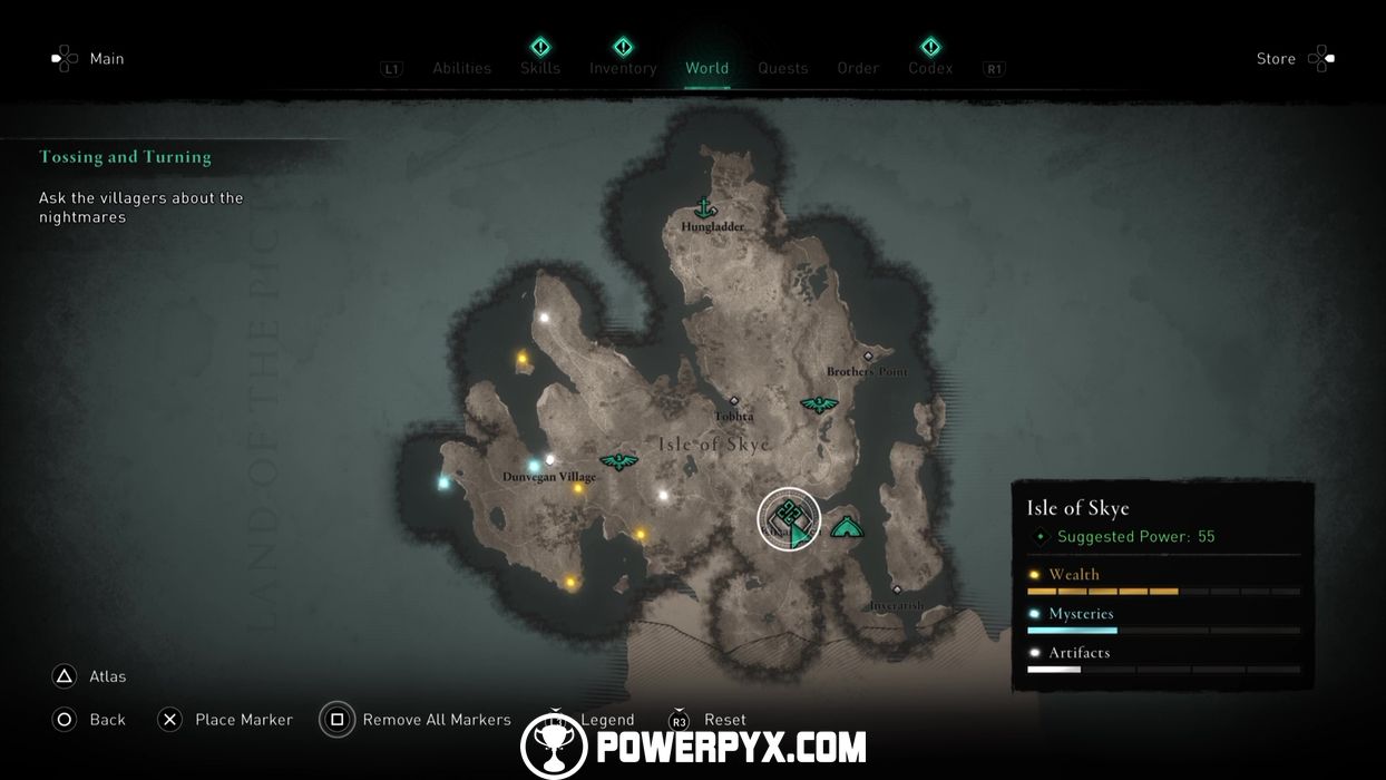 Isle of Skye Hoard Map Treasure Assassin's Creed Valhalla 