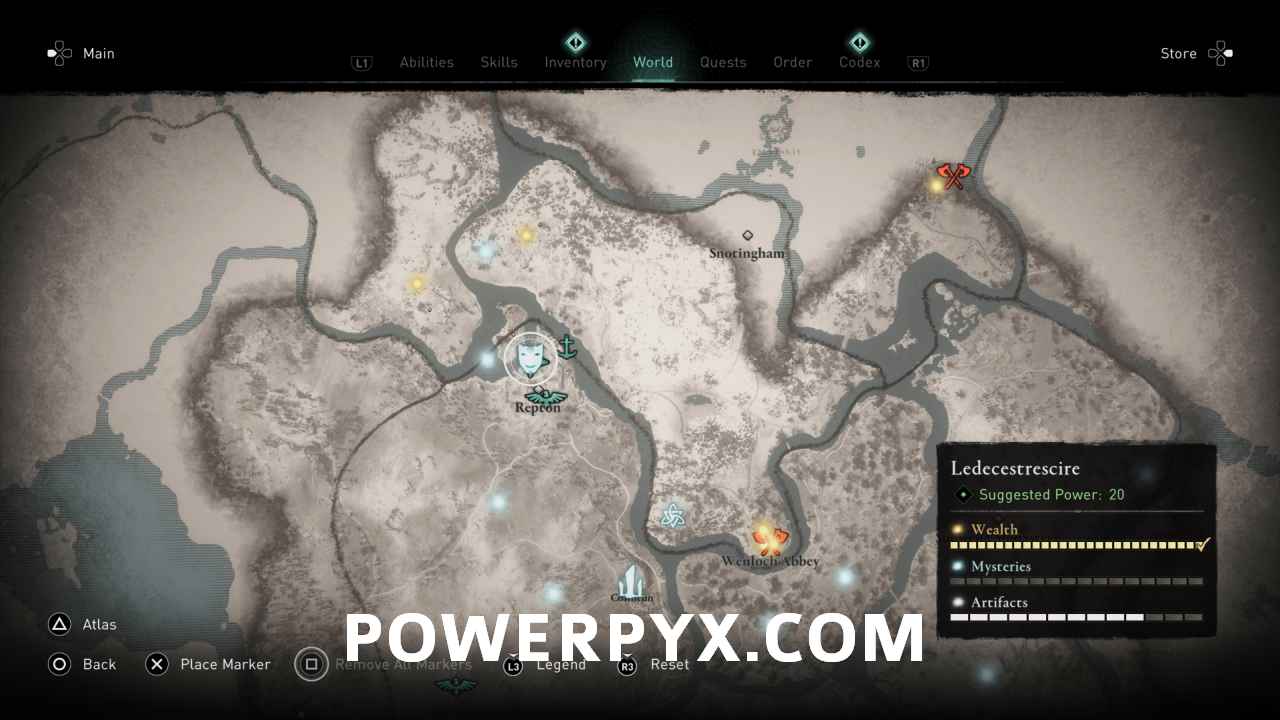 Assassin's Creed Valhalla All Flyting Locations