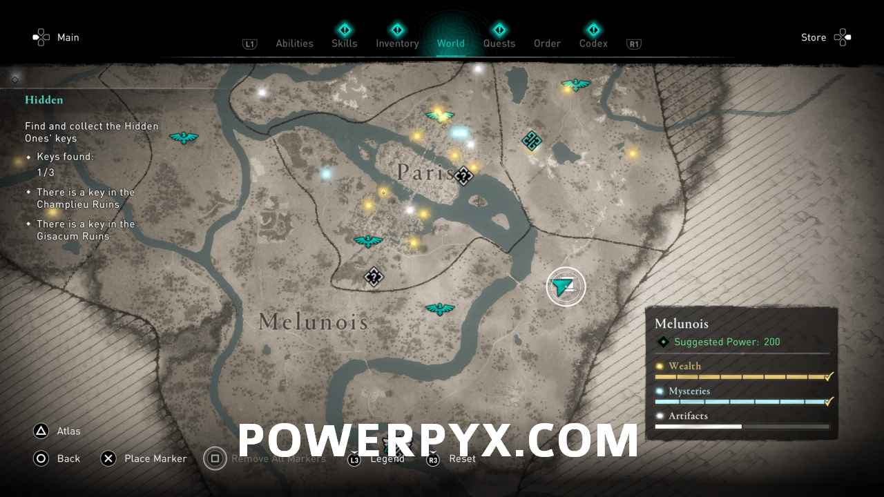 Assassin's Creed Valhalla interactive map to get the position of all items  - Millenium