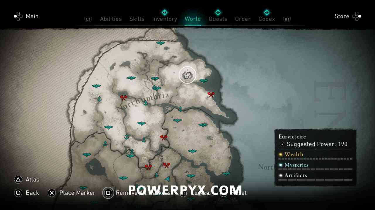 Assassin's Creed Valhalla All Orlog Player Locations