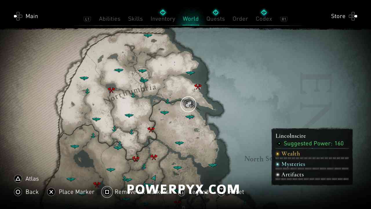 Assassin's Creed Valhalla All Orlog Player Locations