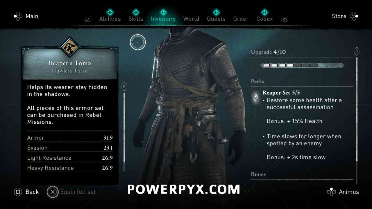 Assassin S Creed Valhalla How To Get Reaper Armor Set