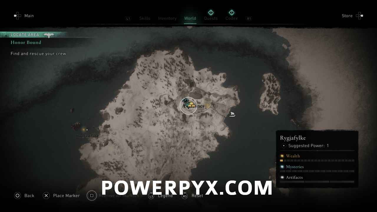 All Assassin's Creed Valhalla Rygjafylke Wealth, Mysteries, and Artifacts  locations map - Polygon