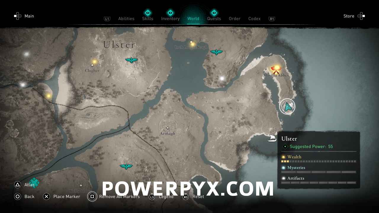 All Assassin's Creed Valhalla Hamtunscire Wealth, Mysteries, and Artifacts  locations map - Polygon