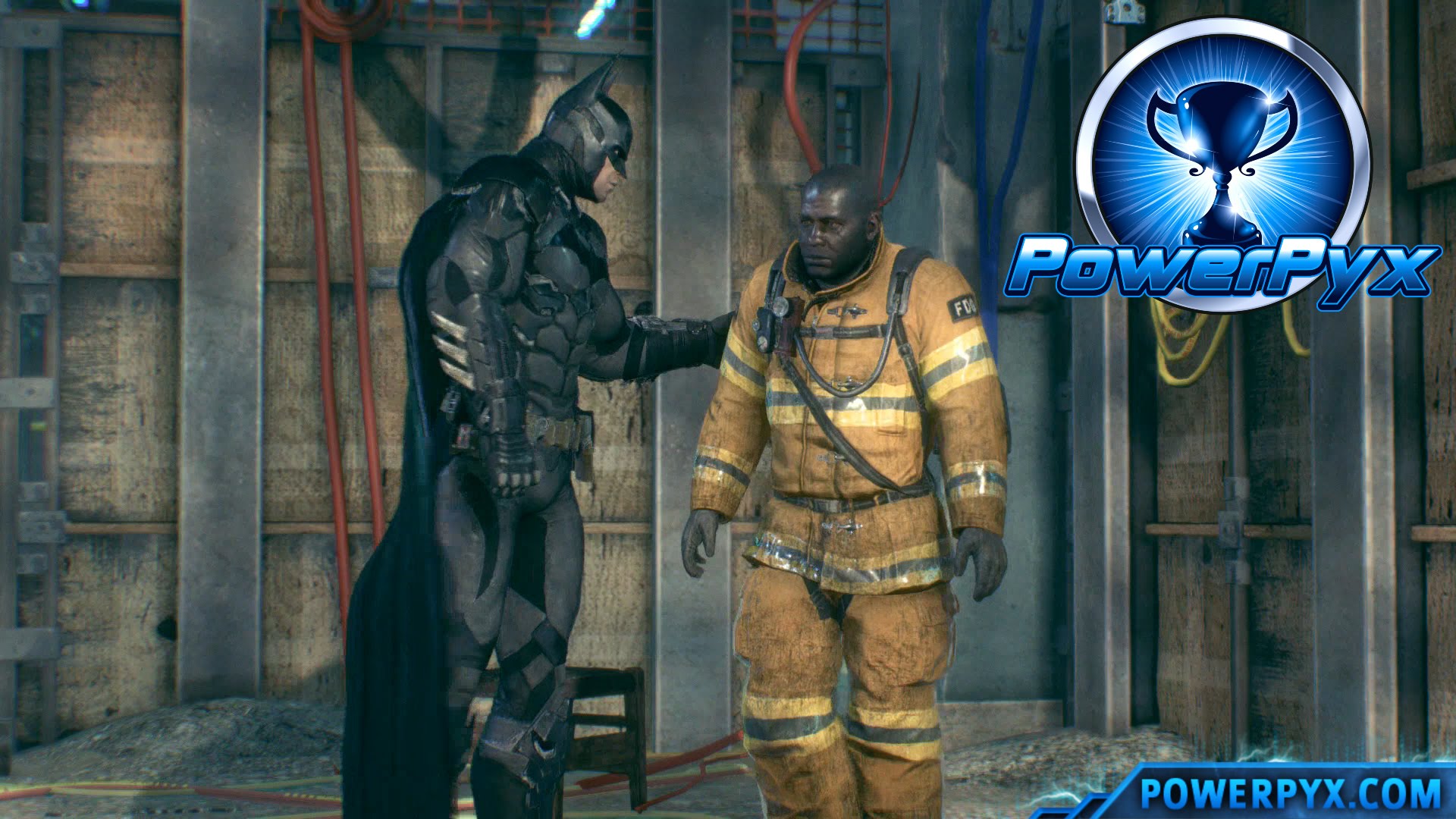 Batman Arkham Knight - The Line of Duty Side Mission Walkthrough  (Firefighter Locations)