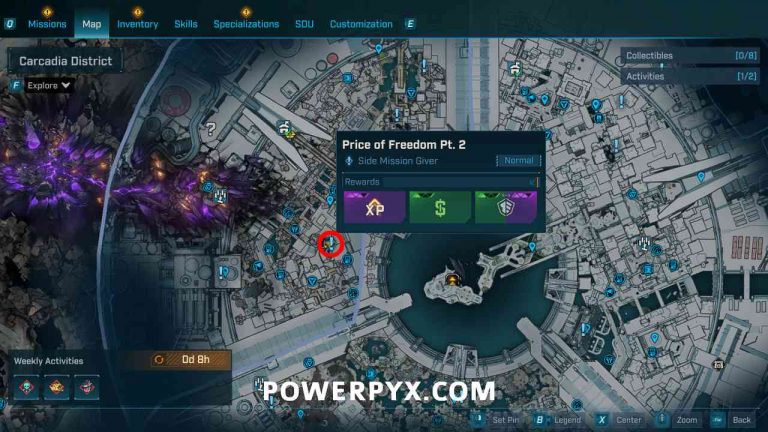 Borderlands 4 Price Of Freedom Pt 2 Side Mission Walkthrough