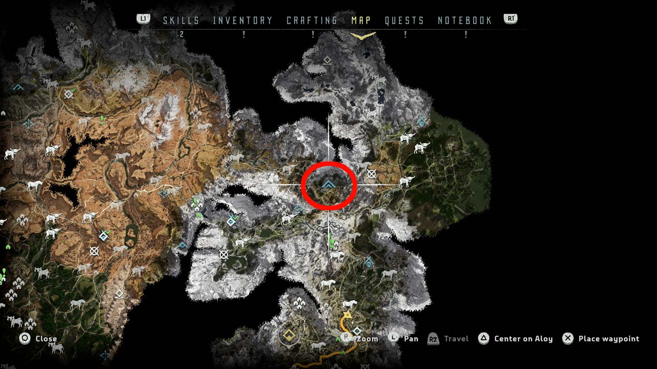 Horizon Zero Dawn Cauldron Locations Override Unlocks