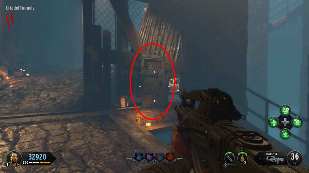 mob of the dead zombie shield