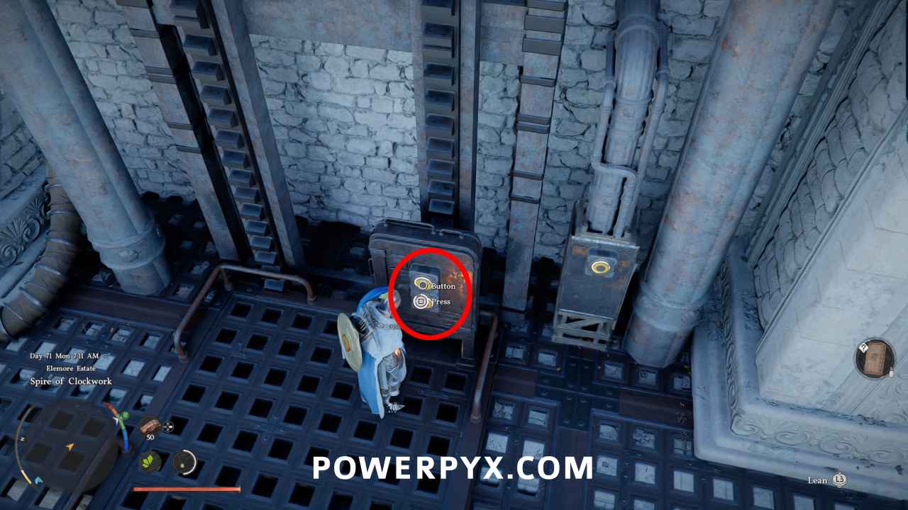 Riddle Square aerial ring loop and the Wind artifact