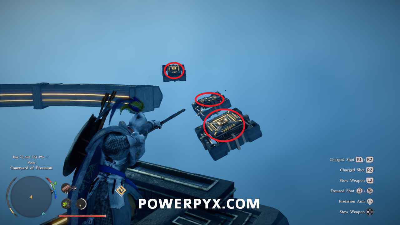 Central updraft column