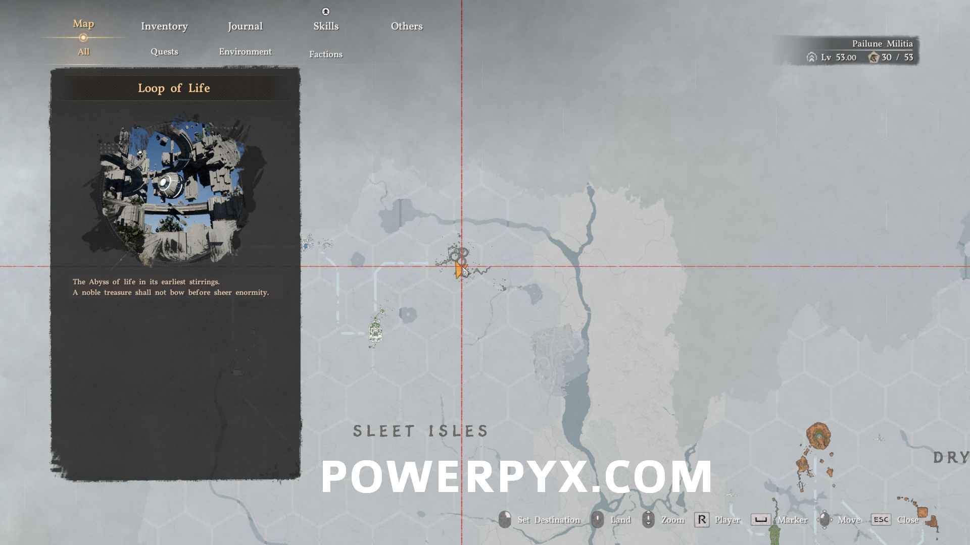 Sanctorum of Darkness / Loop of Life transition