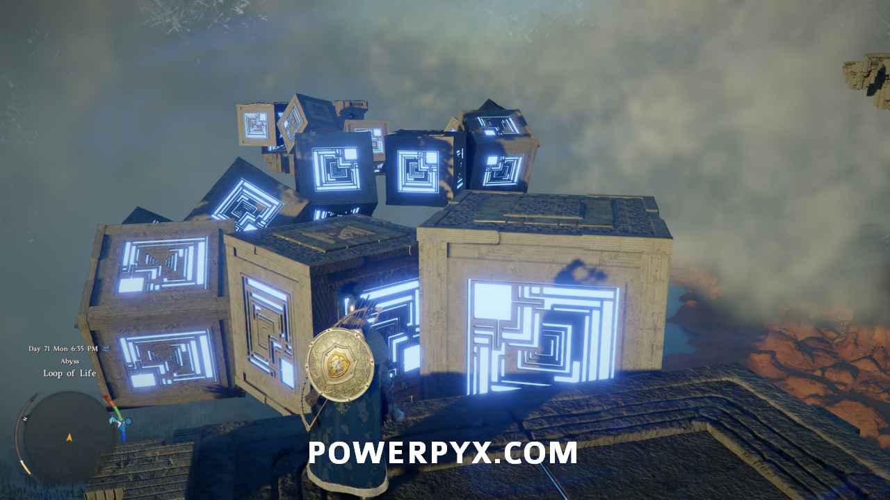 Tree of Slumber overview β central pillar and four outer pillars