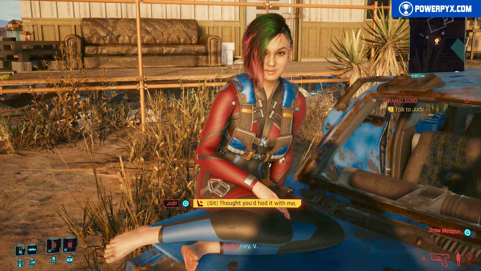 Updated] Cyberpunk 2077 Judy Male Romance Unlocked With Mod