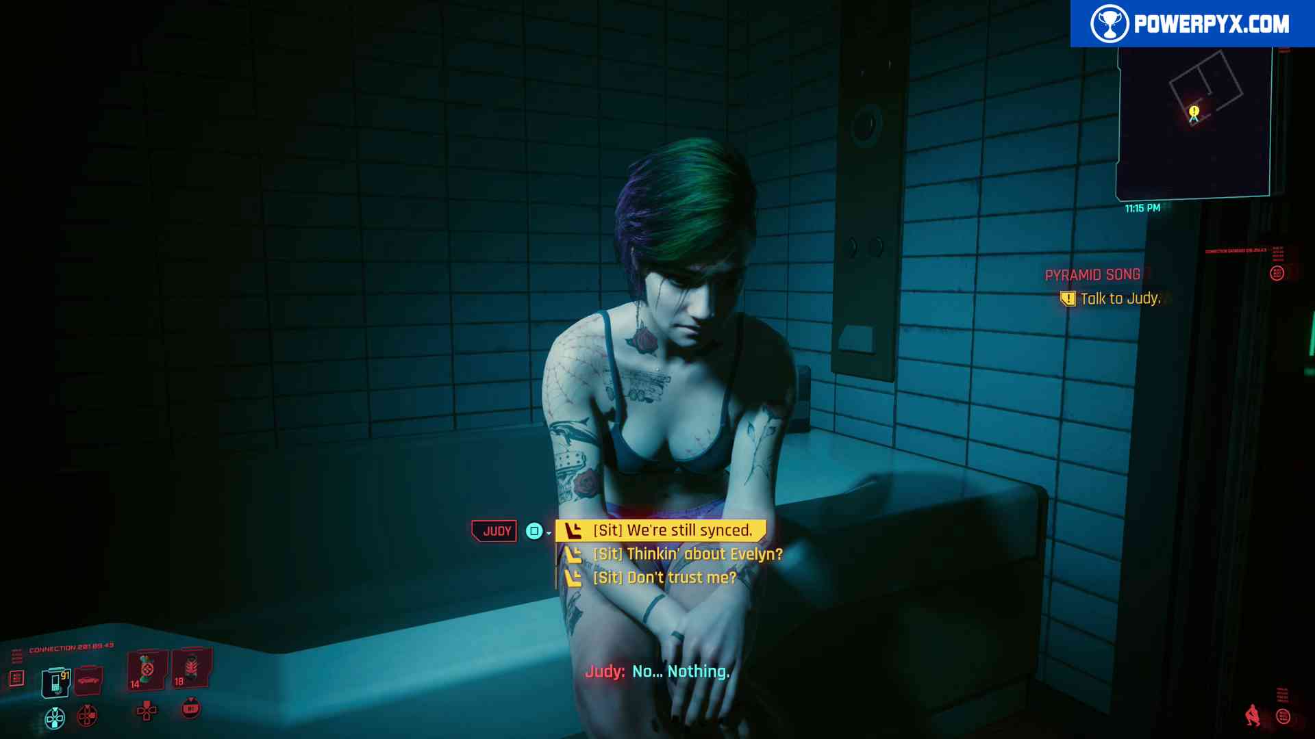 Cyberpunk 2077 third-person mod is great for walking - just don't go  swimming