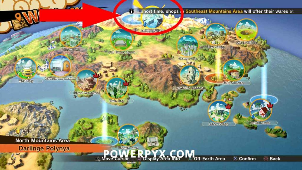 Dragon Ball Z Kakarot Where to find Frozen Rabbit Meat Location