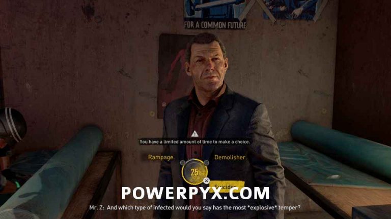 Dying Light 2 Quiz Infizierten Intelligenz Dying Light 2 Infected Intelligence Quiz Walkthrough