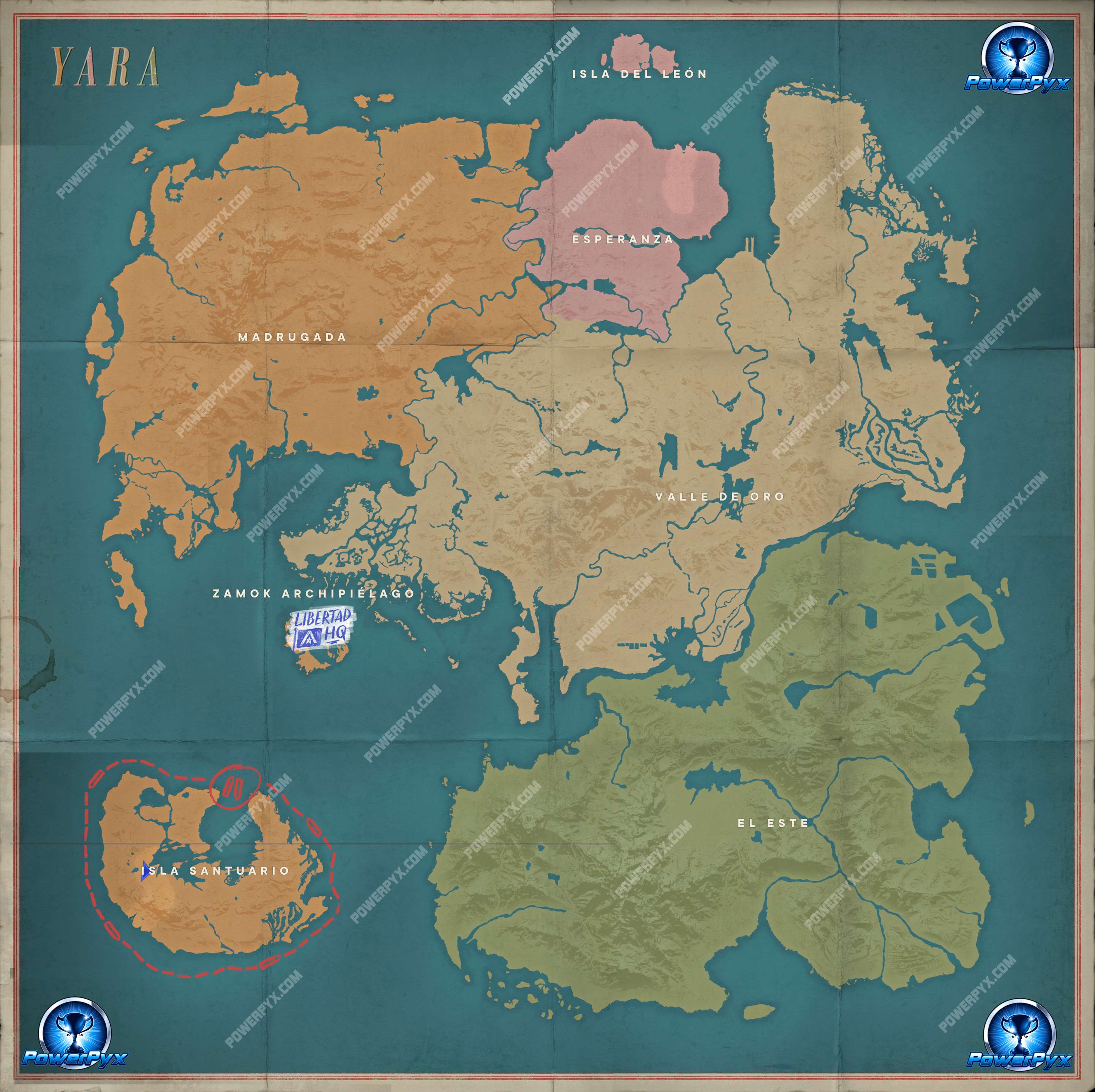 Far Cry 6 Full World Map