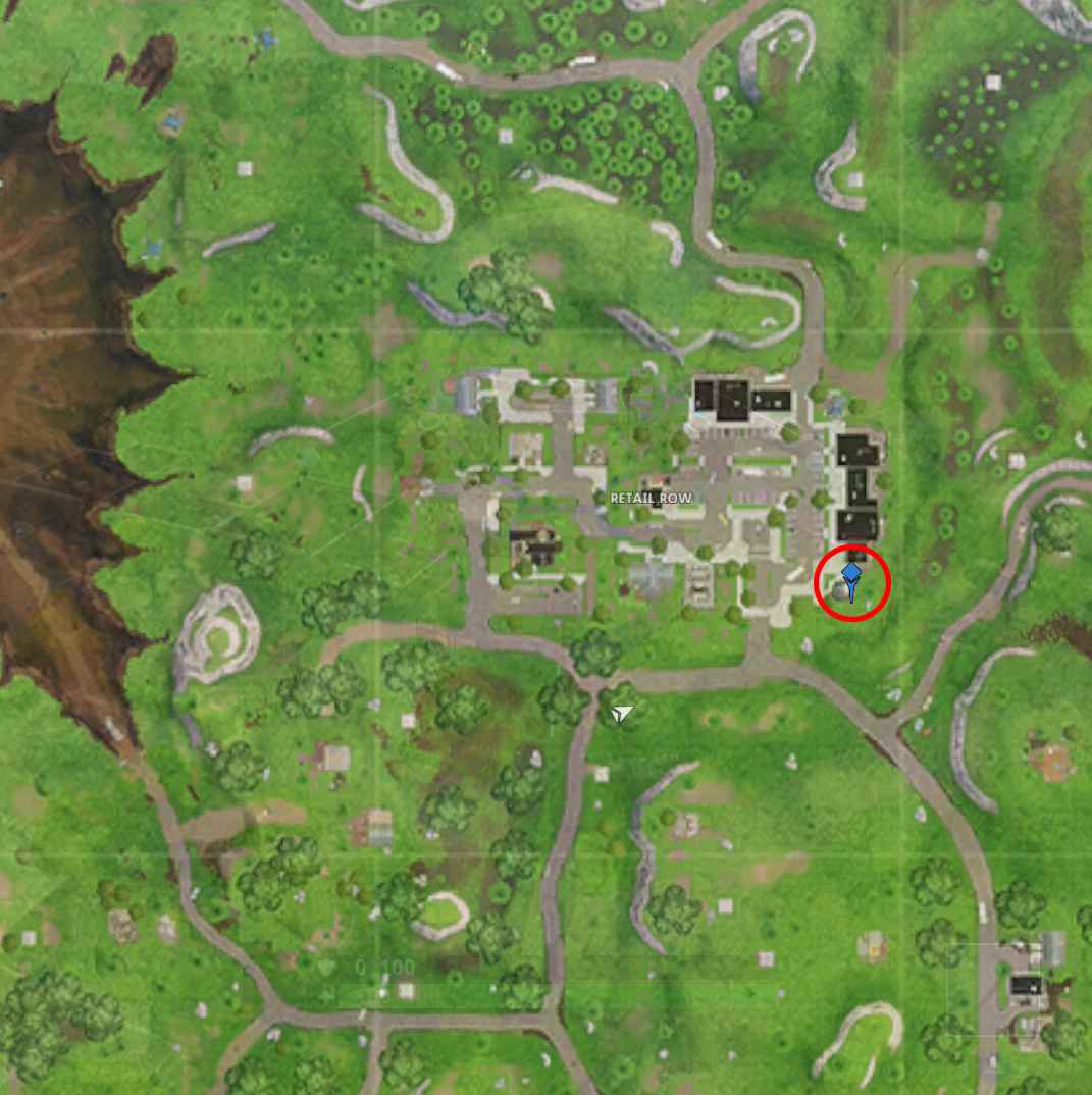 Fortnite rubber ducky location