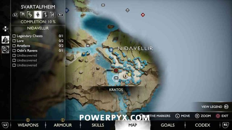 God of War Ragnarok All Artifact Locations