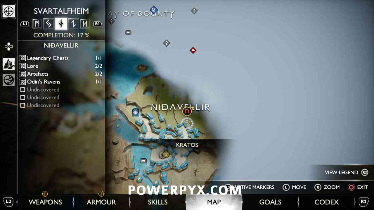 God of War Ragnarok Mining Glory Treasure Map Location & Solution