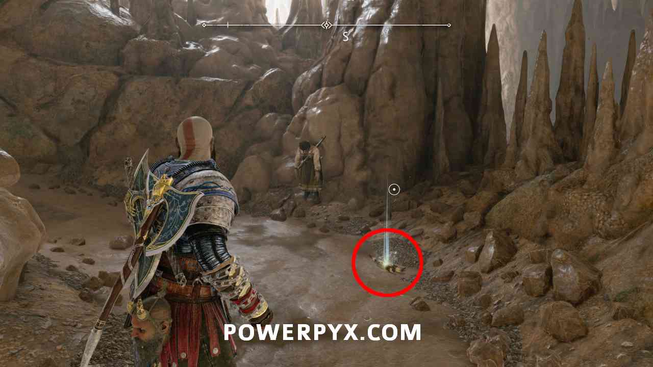 God of War Ragnarok Mining Glory Treasure Map Location & Solution