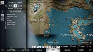 Complete Ravens Guide, All 48 Raven Locations in God of War Ragnarok, Maps