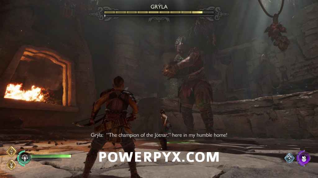 Odin (Fight 1) Level 1 No Upgrades Starter Gear Only No Relic or Rage New  Game GMGOW : r/GodofWarRagnarok