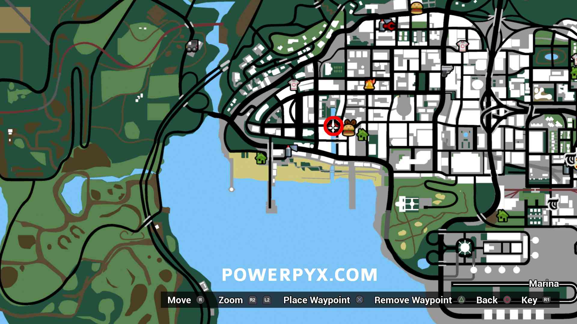 GTA 5 VS GTA SAN ANDREAS DEFINITIVE EDITION : LOS SANTOS MAP PLACES 