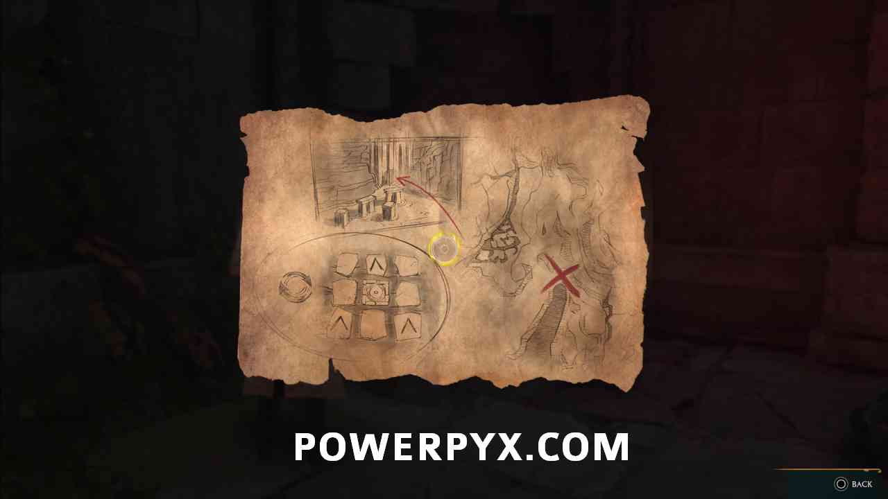 Hogwarts Legacy Well's Treasure Map Solution