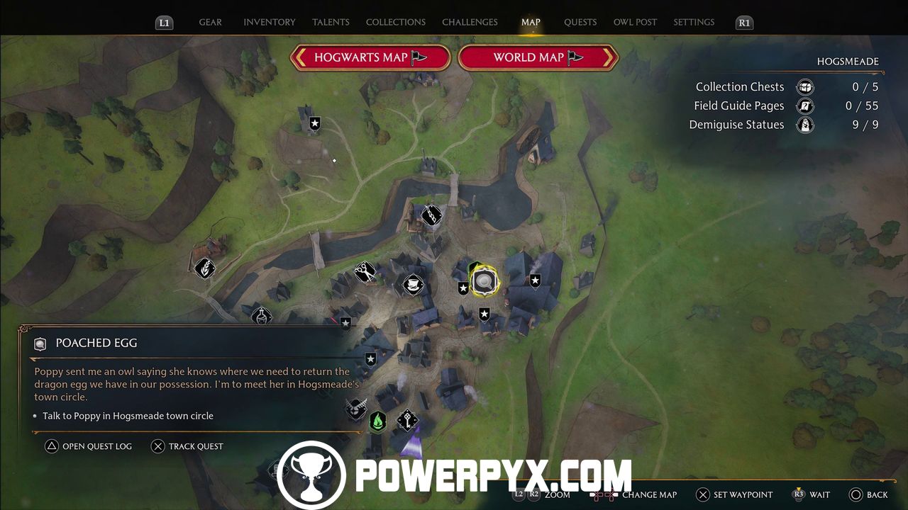 Hogwarts Legacy Poached Egg Walkthrough