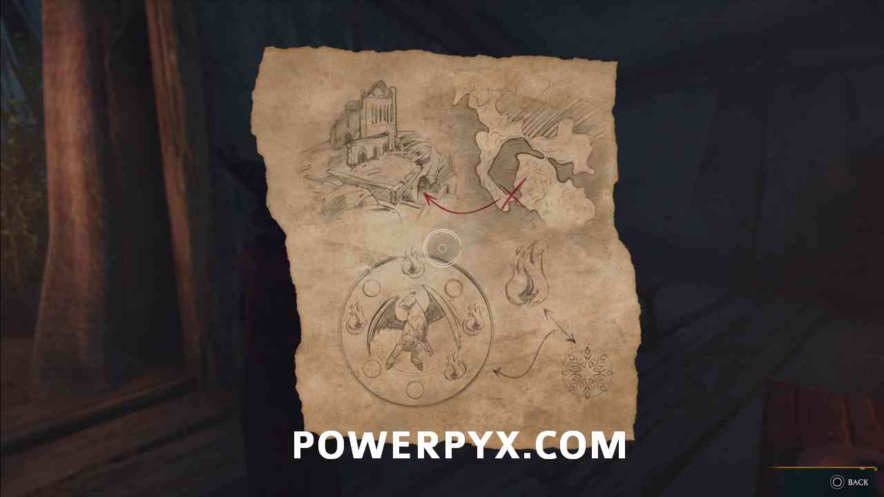 Hogwarts Legacy Henrietta's Map Treasure Solution