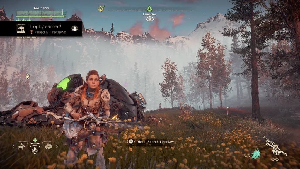 Horizon Zero Dawn - Frozen Wilds, Trophies, donbull