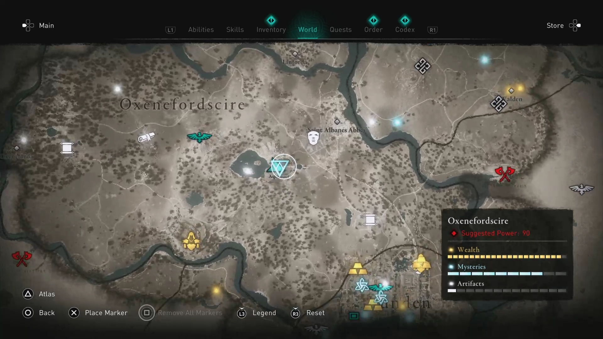 Assassin's Creed Valhalla interactive map to get the position of all items  - Millenium